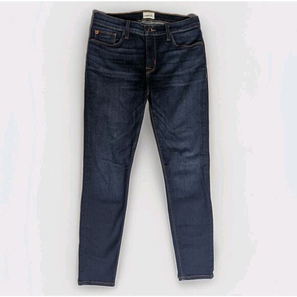 Hudson Natalie Super Skinny Jeans Womens 29 Denim Pockets Blue Medium Wash Zip - Picture 5 of 12